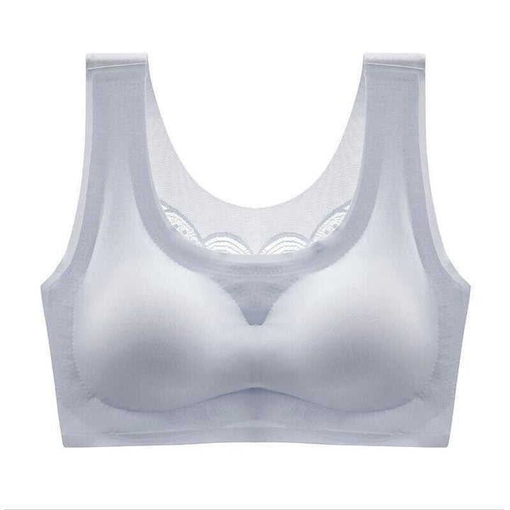 Damen Plus-Size Komfort-BH ohne Bügel | Kühler Soft-BH mit glatter Passform | Größen M-7XL