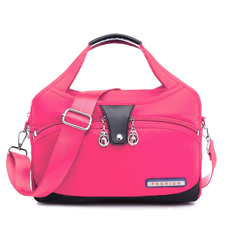 Damen Umhängetasche | Diebstahlsichere wasserabweisende Tasche mit mehreren Fächern