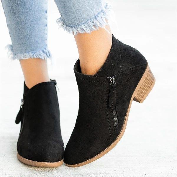 Mikka™ Bottes stylées en cuir de haute qualité