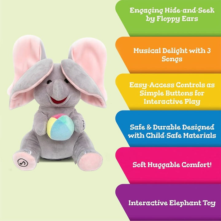 MelodyHugs - Peluche musicale a forma di elefante
