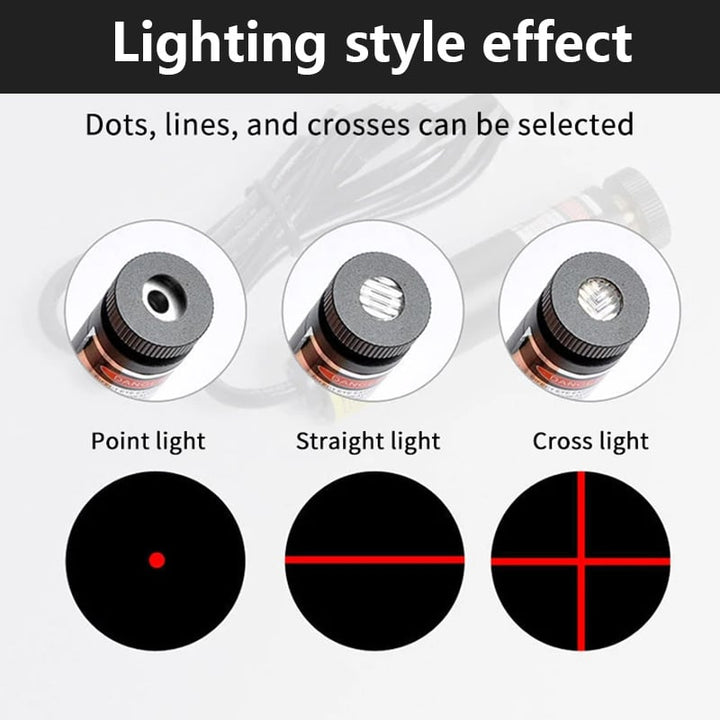 Guide de couture laser avec aimant | Coutures droites sans marquage | Laser ligne/croix/point pour machine à coudre &amp; surjeteuse