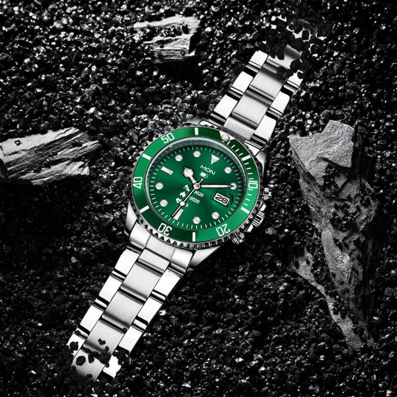 Montre connectée écran HD 1,28 pouce | Lunette rotative &amp; appels Bluetooth | Fréquence cardiaque, sommeil, modes sport, bracelet acier inoxydable