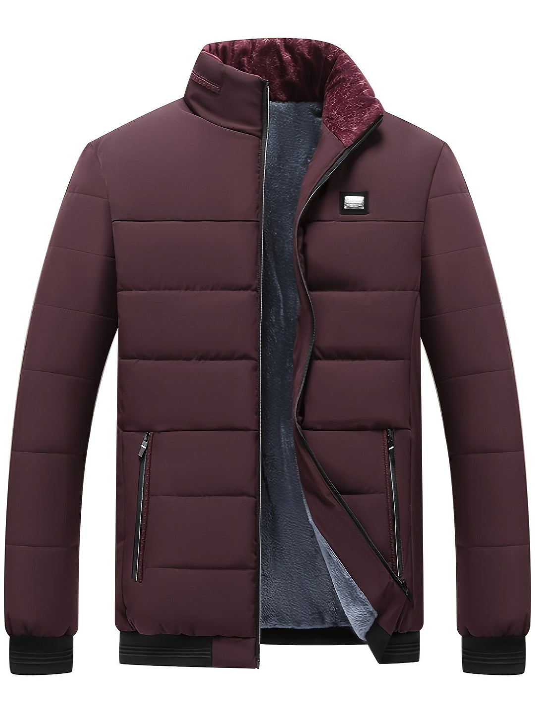 Herren Steppjacke | Gefütterte Übergangsjacke mit praktischen Taschen für Alltag, Freizeit und kühle Tage
