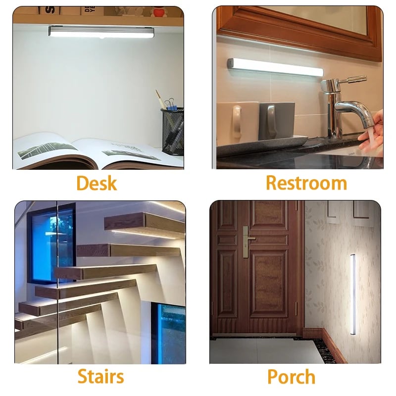 AutoLume – Smart Sensor LED für Zuhause &amp; Kleiderschrank