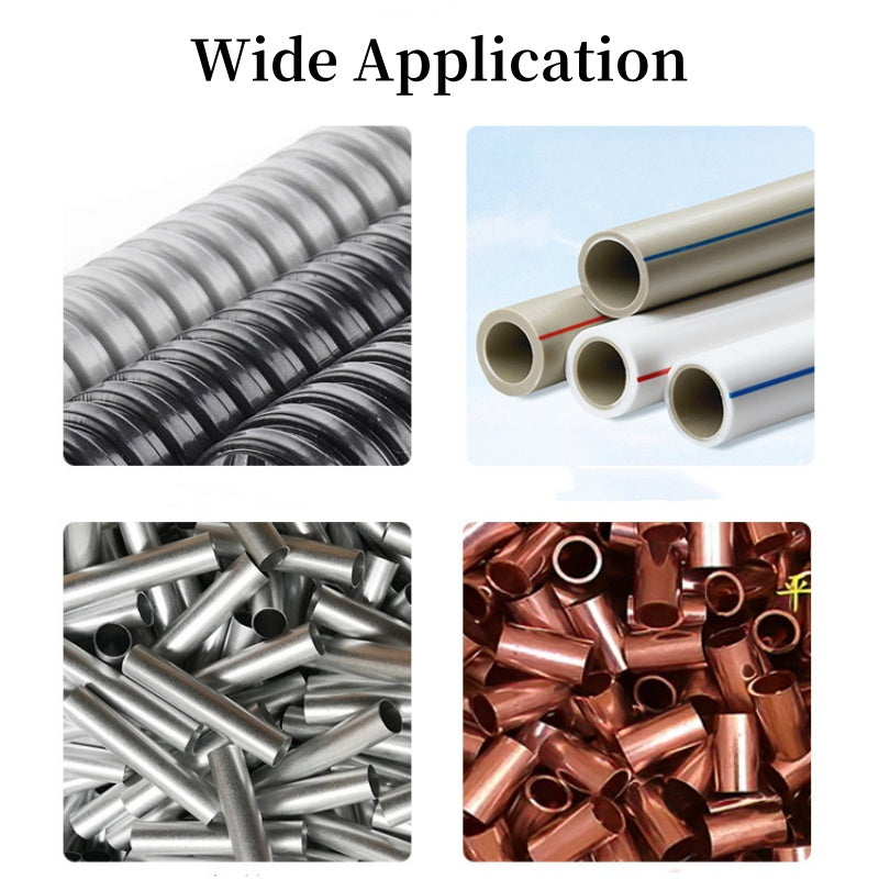 Verstellbarer Rohrschneider mit Ratschenmechanismus | präzise, gratfreie Schnitte für PVC, Kupfer &amp; Alu | 6–23 mm / 8–29 mm
