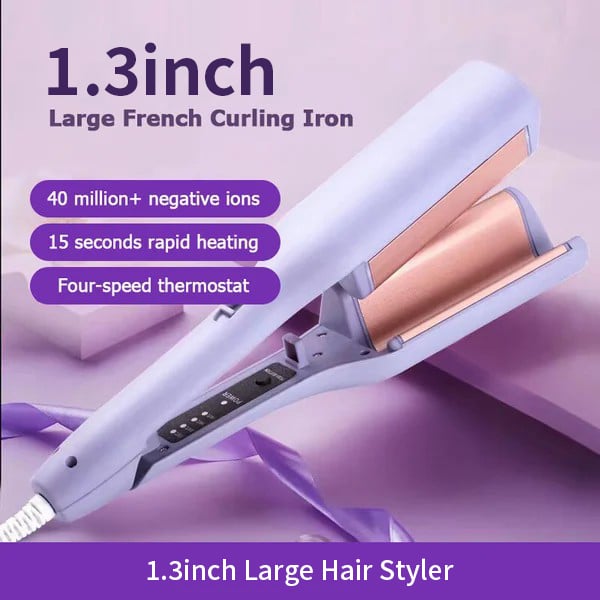 Electric curling iron | Fast styling heat-up for defined curls &amp; waves | Handy, easy to use | For everyday &amp; events
