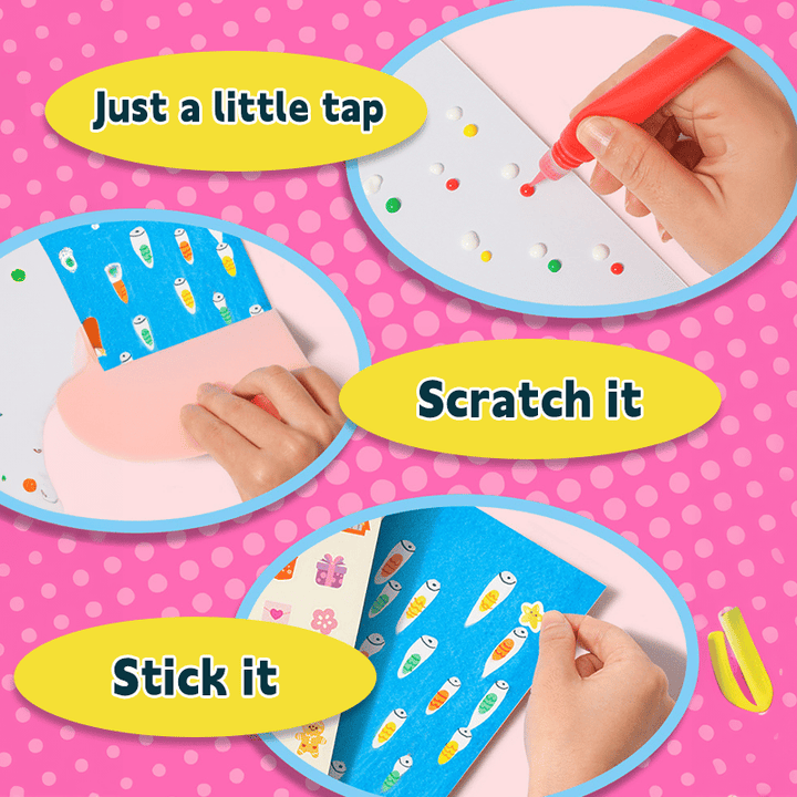 MagicScratch - 20-Piece Rainbow Art Set