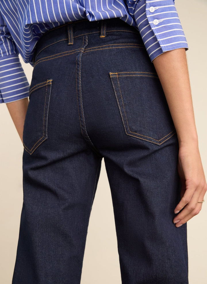 Damen Boyfriend Jeans | Bio-Baumwoll-Denim mit Stretch und zulaufendem Bein