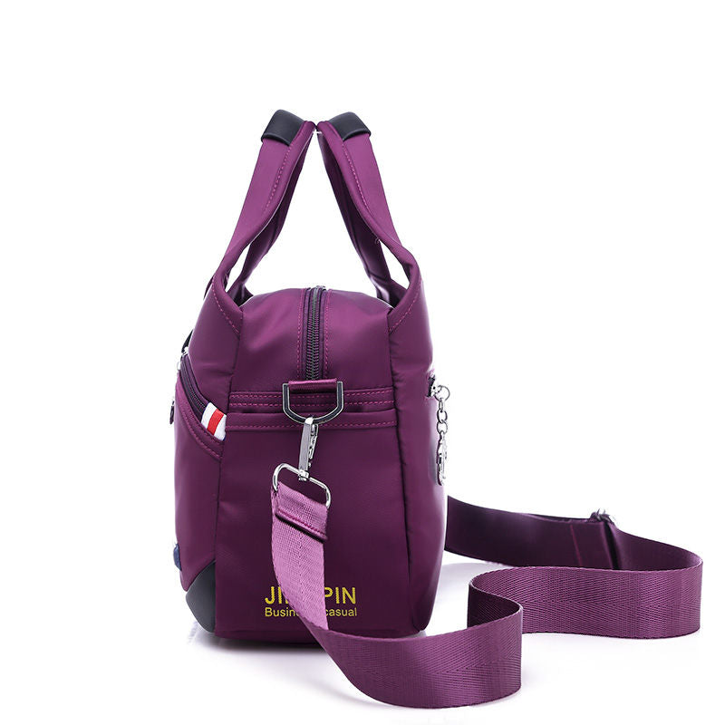 Damen Umhängetasche | Diebstahlsichere wasserabweisende Tasche mit mehreren Fächern