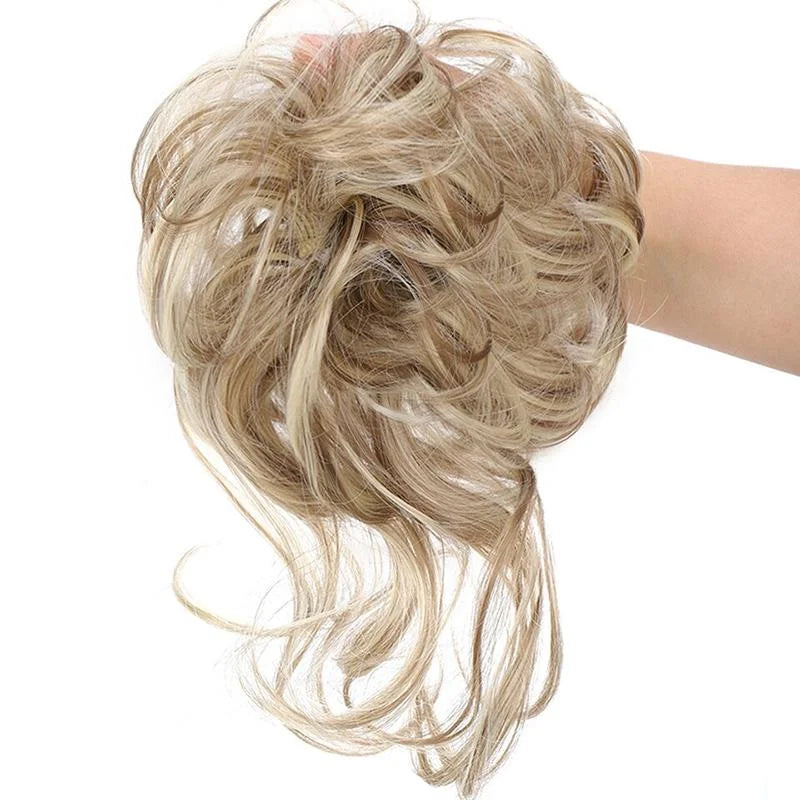 Dutt-Haarteil | Zum Anclippen für mehr Volumen, natürlicher Messy-Bun-Look und sicheren Halt