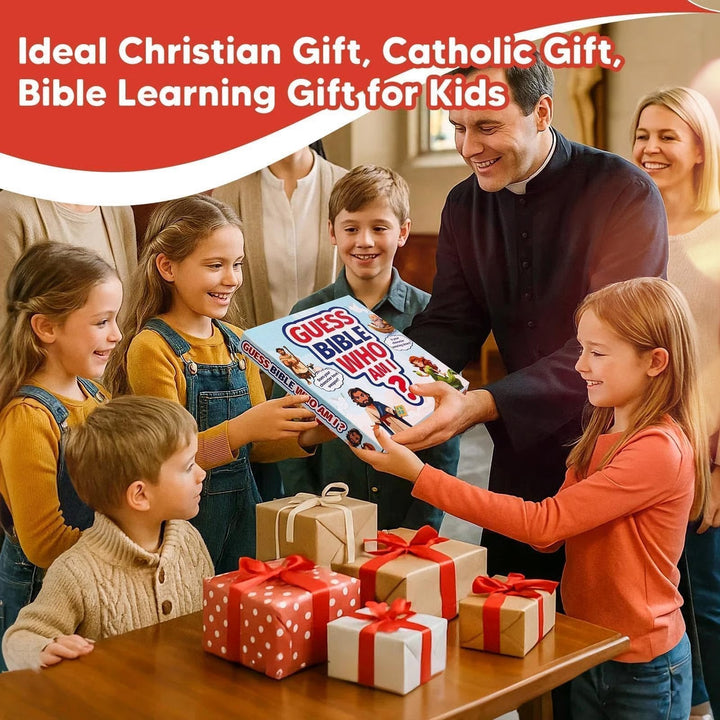 Christliches Familienspiel für Gemeinsame Glaubensgespräche | Bibel Quiz &amp; Gesprächsspiel | Für Familien, Gruppen &amp; Gemeindetreffen