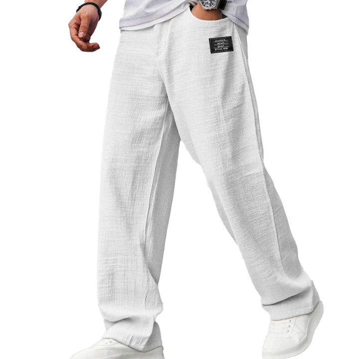 Herren Sommerhose | Luftige Freizeithose mit lockerem Schnitt und tiefen Seitentaschen für warme Tage