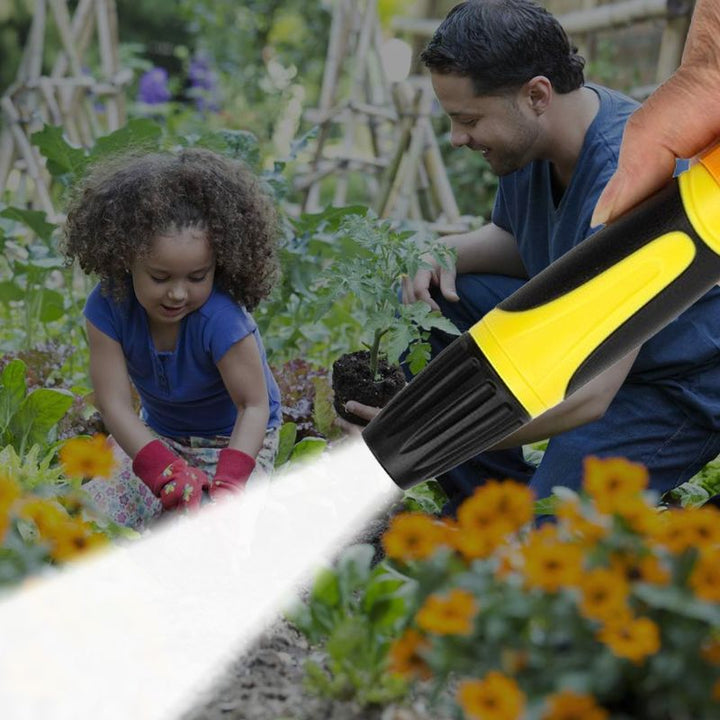 Gartenschlauch Sprühdüse mit verstellbarem Wasserstrahl | Rostfreies Material | Für Auto, Terrasse &amp; Garten