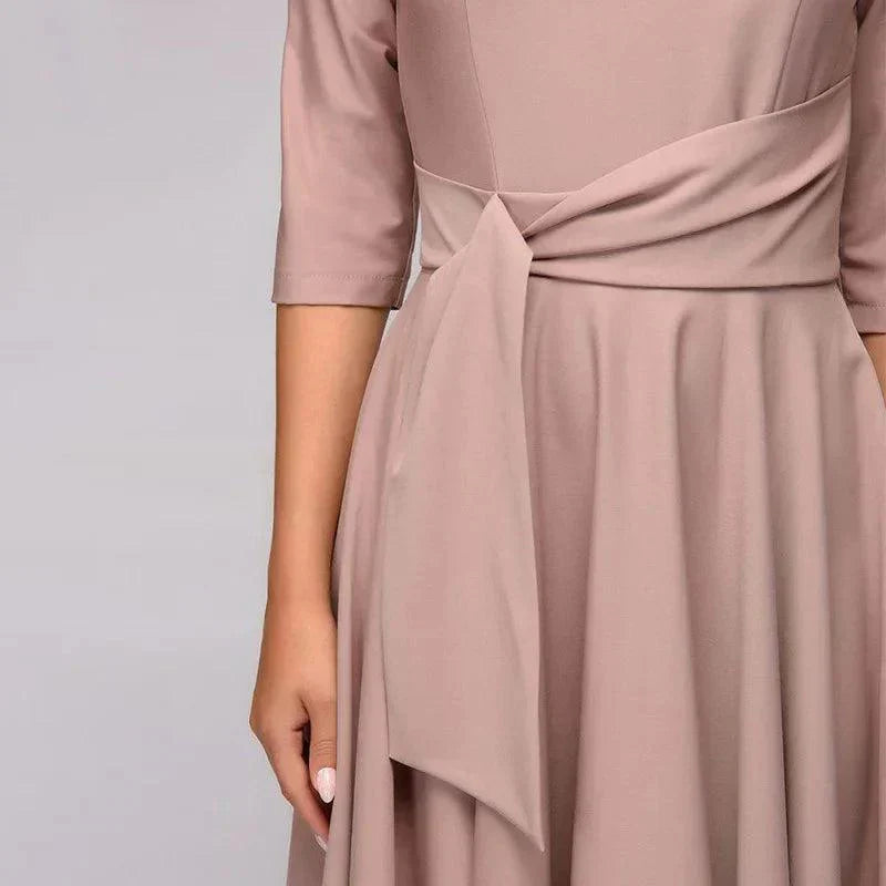 elegáns midi ruha