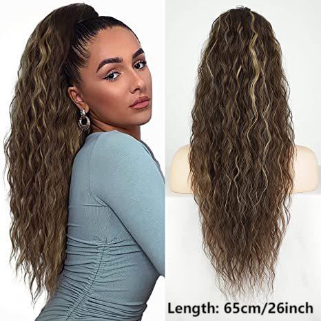 GlamZopf™ Natürlicher Nahtloser Pferdeschwanz