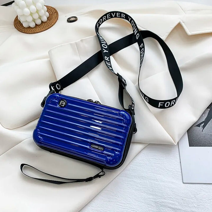 SBAG Borsa a tracolla | Borsa compatta da spalla | Idrorepellente e alla moda | Design rigido per uso quotidiano e viaggi
