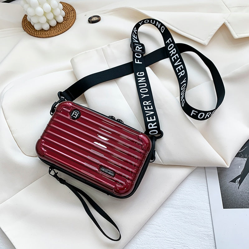 SBAG Borsa a tracolla | Borsa compatta da spalla | Idrorepellente e alla moda | Design rigido per uso quotidiano e viaggi