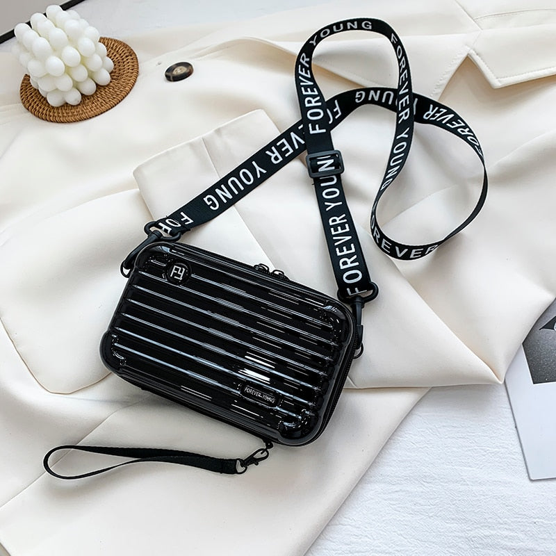 SBAG Borsa a tracolla | Borsa compatta da spalla | Idrorepellente e alla moda | Design rigido per uso quotidiano e viaggi
