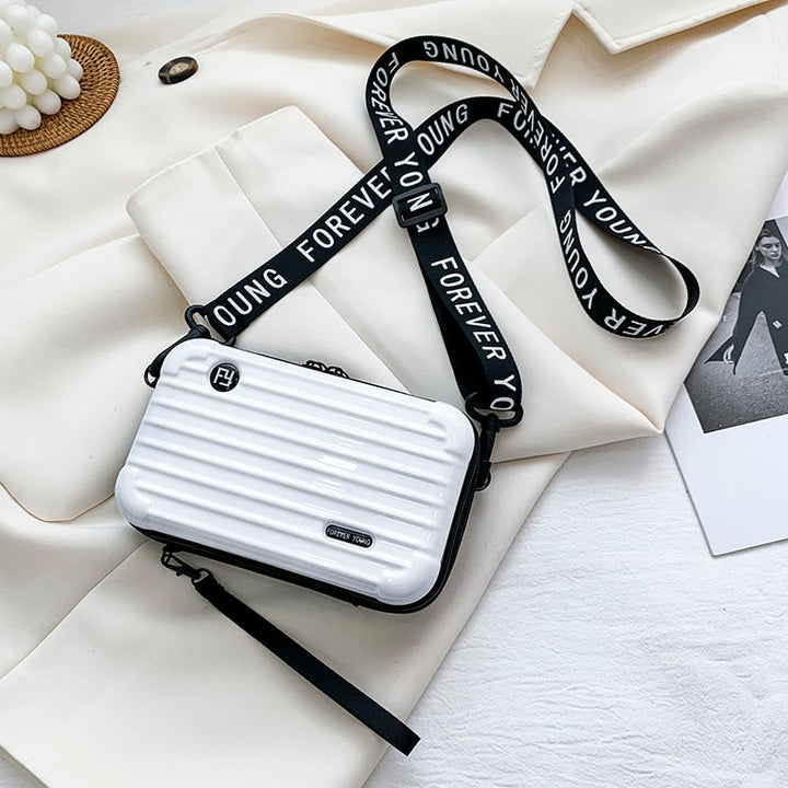 SBAG Borsa a tracolla | Borsa compatta da spalla | Idrorepellente e alla moda | Design rigido per uso quotidiano e viaggi