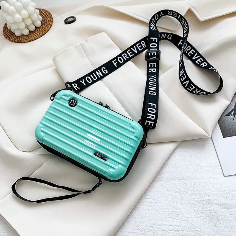 SBAG Borsa a tracolla | Borsa compatta da spalla | Idrorepellente e alla moda | Design rigido per uso quotidiano e viaggi
