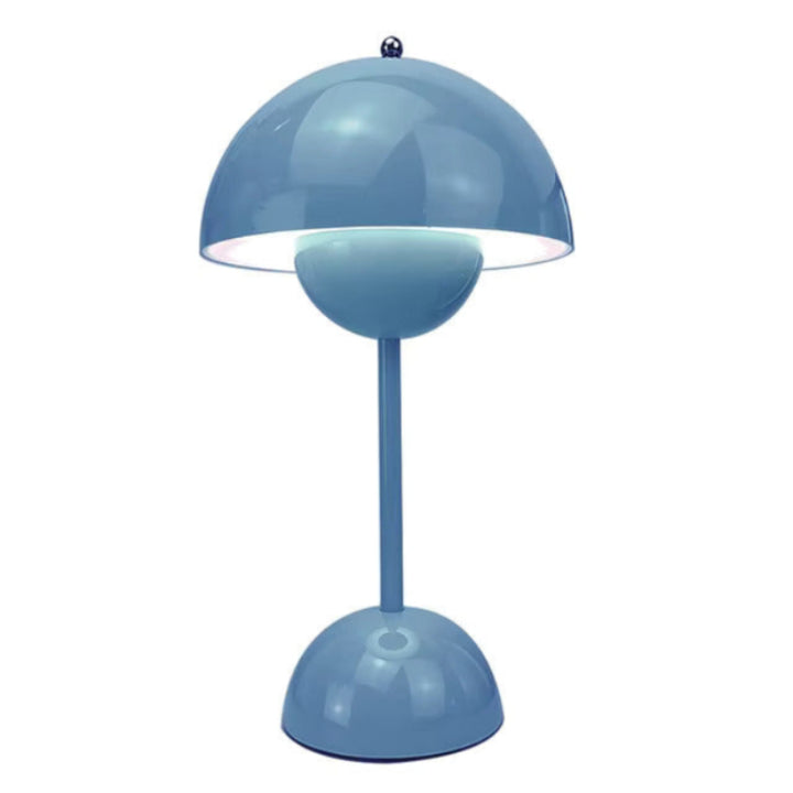 Kabellose Retro Tischlampe mit Akku | Warmweißes LED-Licht | 3-stufig dimmbar | Touch-Steuerung | Bis 10 Std. | 25 × 13 cm