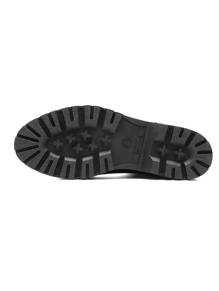 Damen Chelsea Regenstiefel wasserdicht | Matte Gummistiefel mit rutschfester Profilsohle, Elastikeinsätzen und Zuglaschen