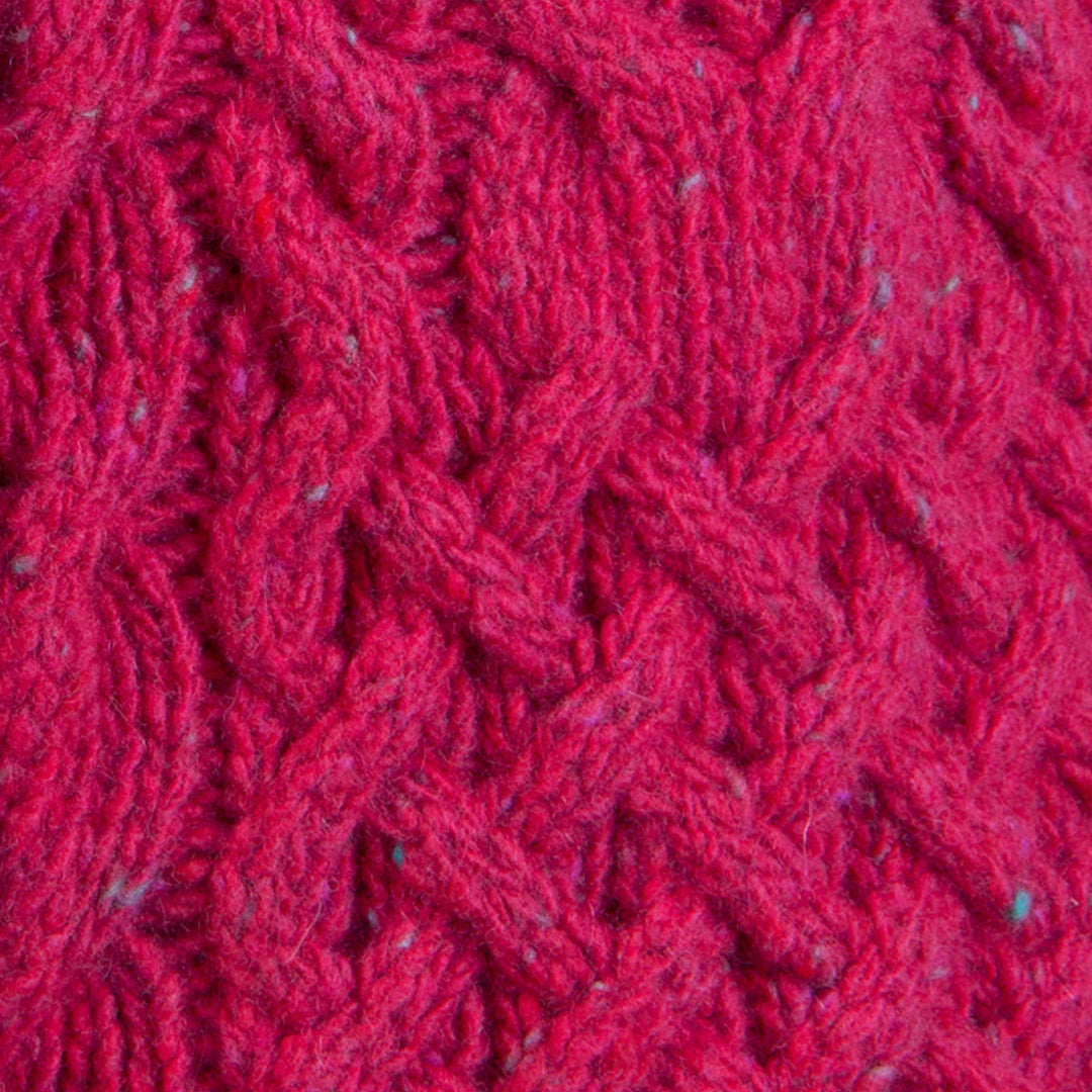Zopf-Pullover mit V-AusschnittDamen Pullover | Zopfpullover mit V-Ausschnitt und leicht taillierter Passform