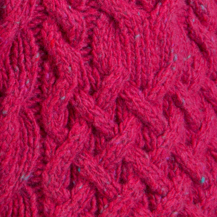 Zopf-Pullover mit V-AusschnittDamen Pullover | Zopfpullover mit V-Ausschnitt und leicht taillierter Passform