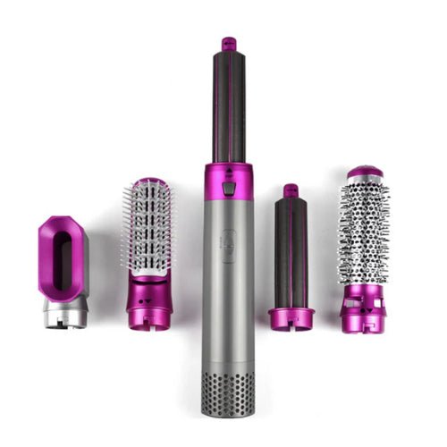 Styler per capelli 5-in-1 GlamStil™ | spazzola ad aria calda e set per ricci | volume, lucentezza e styling senza sforzo