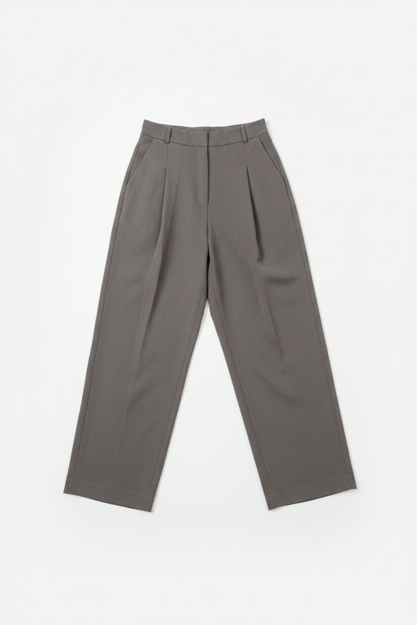 Bundfaltenhose | Klassische Hose mit Faltenbund für Damen