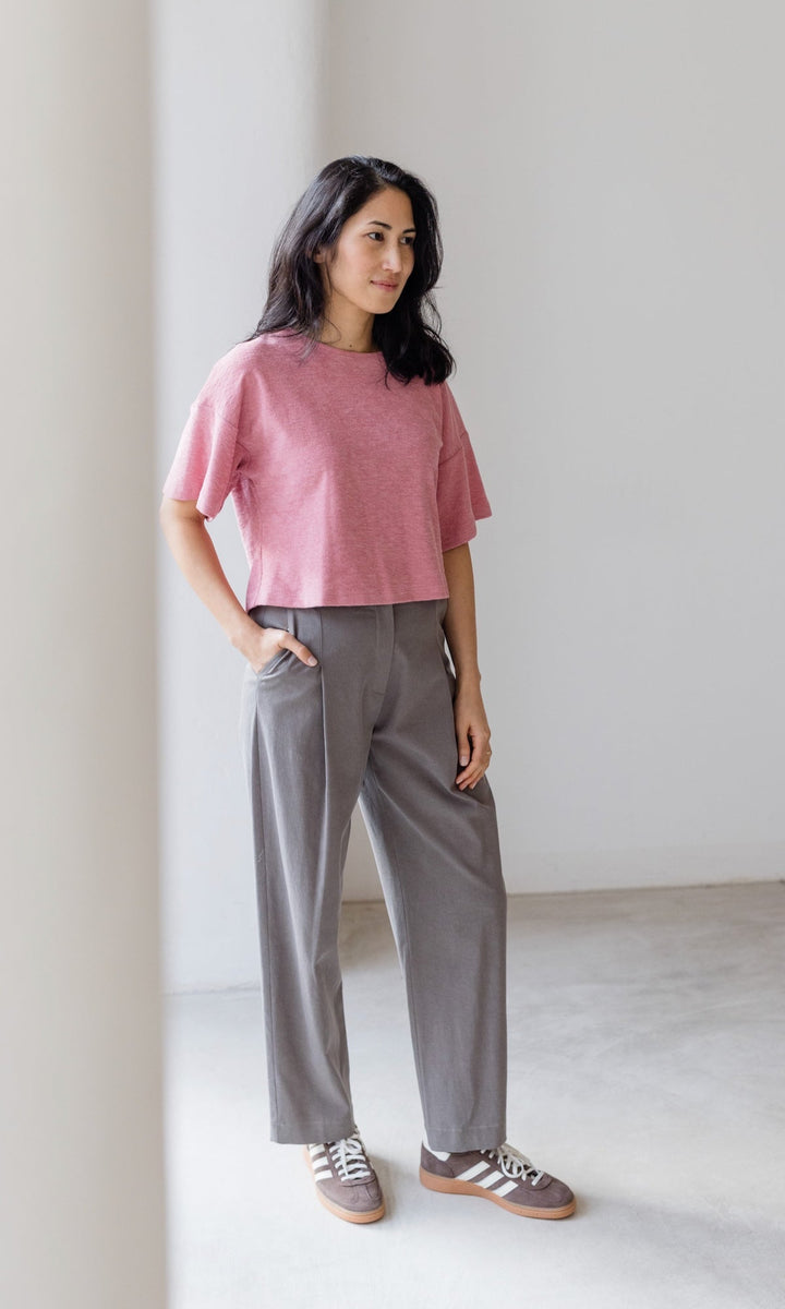 Bundfaltenhose | Klassische Hose mit Faltenbund für Damen