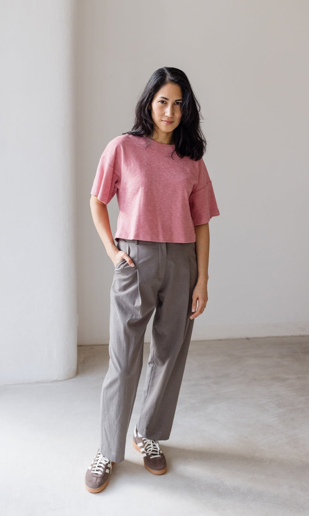 Bundfaltenhose | Klassische Hose mit Faltenbund für Damen