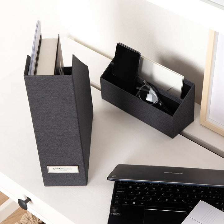 Schreibtisch-Organizer 4-teilig | Büro-Set mit Briefablage, Stiftehalter, Zeitschriftenhalter und Organizer