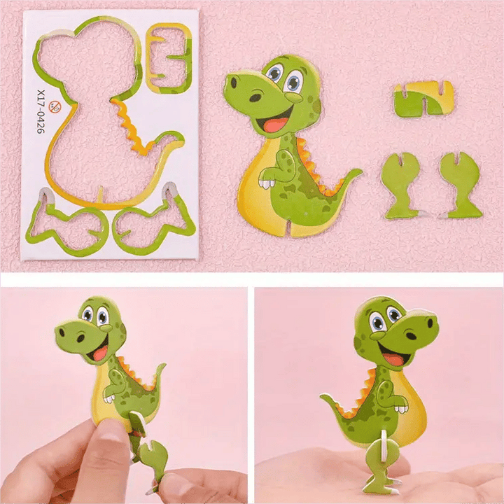 BrainBlox – 3D Cartoon-Puzzle für Kinder