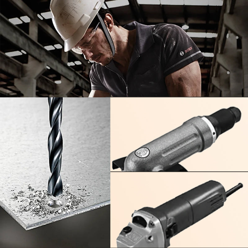 Bohrerschärfer 2 Stück für 6-10 mm Bohrer | Präzises Nachschärfen | Für Standard-Schleifer