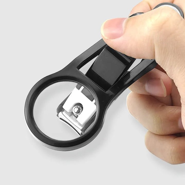 Nagelknipser mit Vergrößerung &amp; integrierter Feile – ClipGuard Pro für sichere Präzision | Ergonomischer Griff | Für dicke &amp; feine Nägel