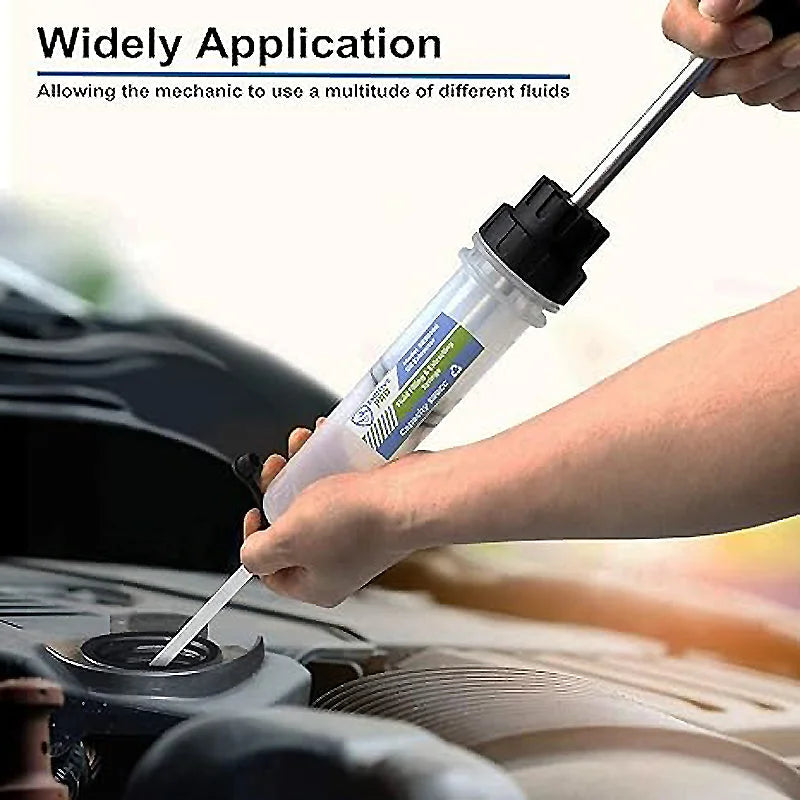 Injection-Design Suction and Injection Tool for Oil Change