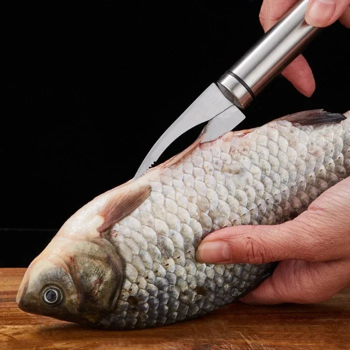 SeaMaster | Coltello multifunzione 5-in-1 per gamberi e pesce