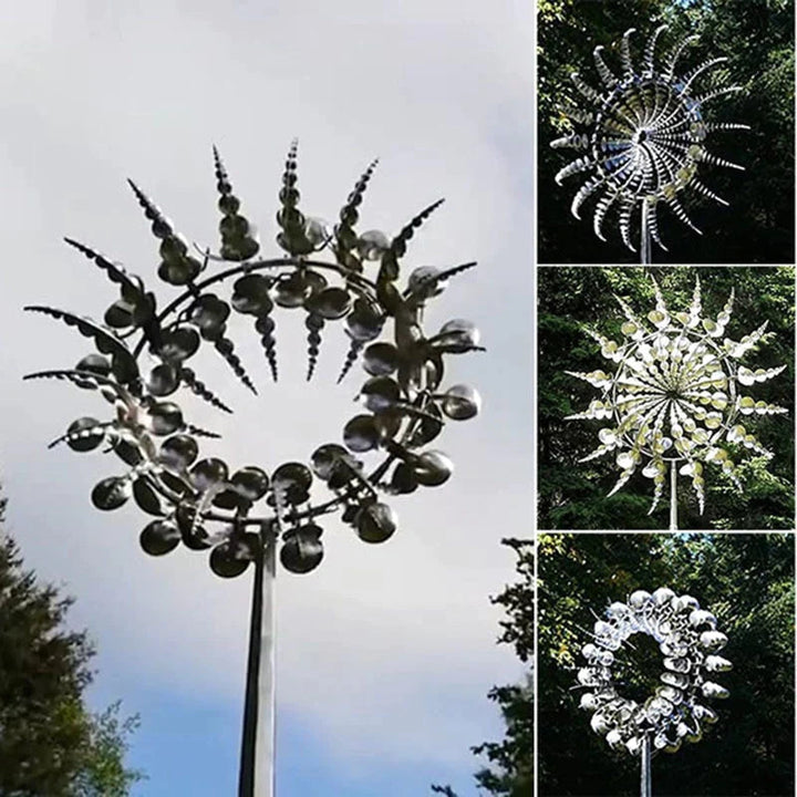 VentoLuxe™ Handmade whirlwind — Enchant every gaze with a hypnotic dance of wind and light