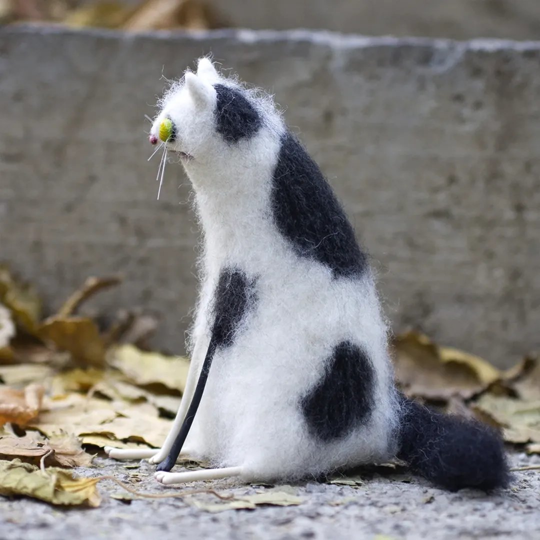 🎁Gyapjúfilc társak – különc kézzel készített kísérők🐱