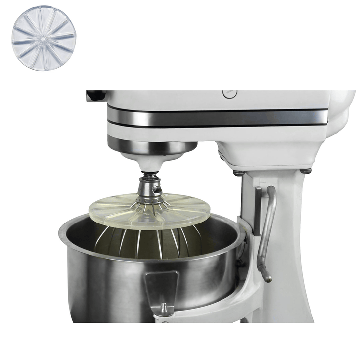 Whisk Cleaner for KitchenAid 6-Wire | Remove Dough Residue in Seconds | Splash Guard Holder | For 4.5–5 qt Tilt-Head &amp; Lift Bowl