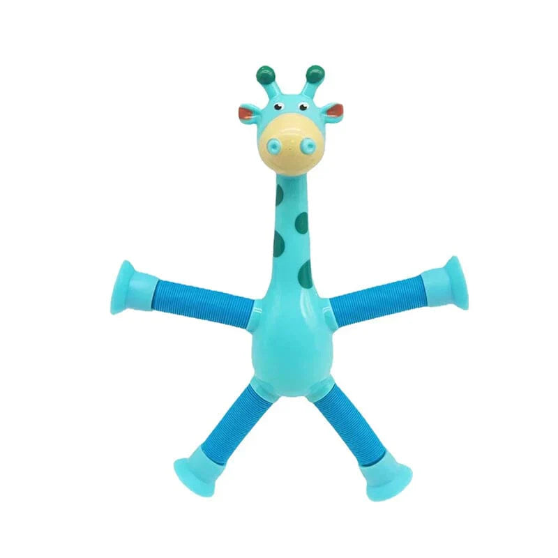 GiraffaStretch – Giocattolo divertente estensibile con ventosa