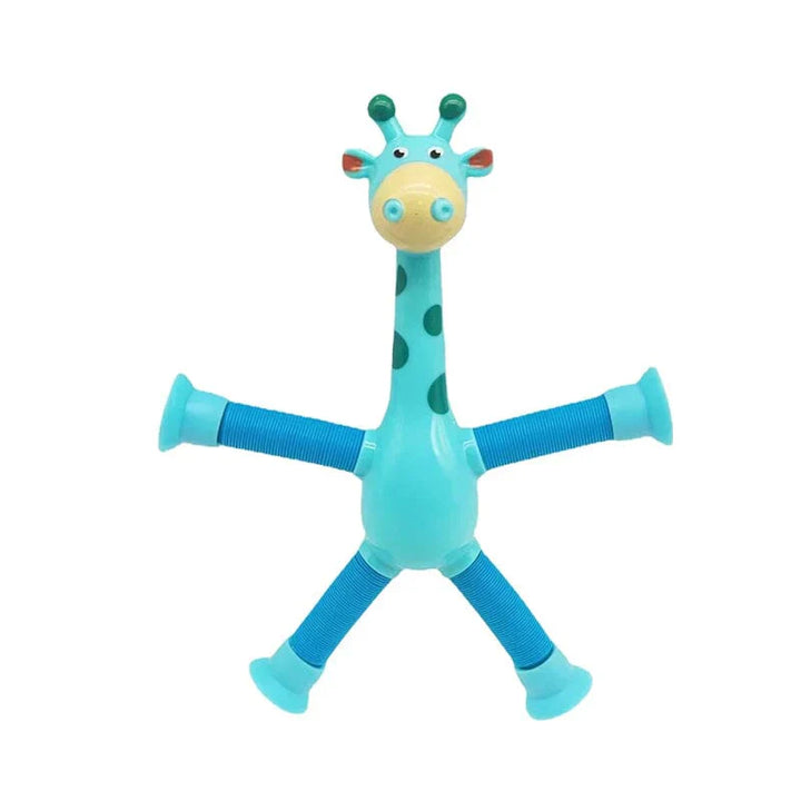 GiraffaStretch – Giocattolo divertente estensibile con ventosa