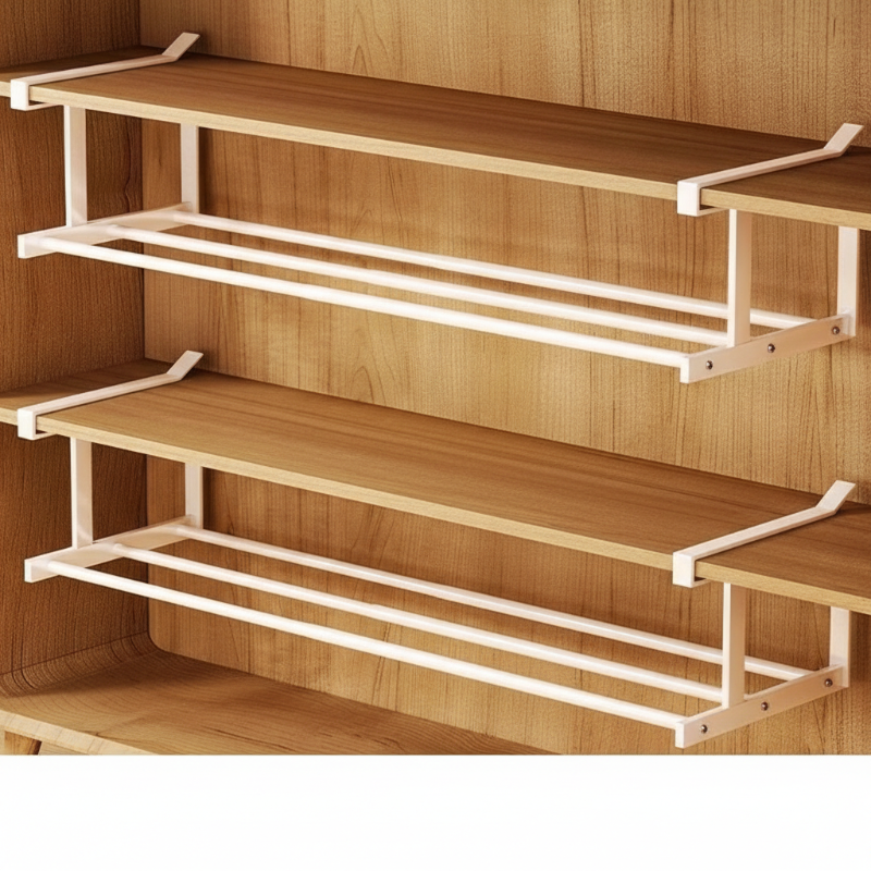 Regaltrenner | Verstellbare Regalablage mit Slide-Lock-System für mehr Stauraum und Ordnung