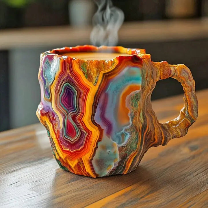 CrystalHaven™ Kaffeetassen — Genießen Sie atemberaubenden Luxus, der jeden Morgen Ihre Sinne weckt