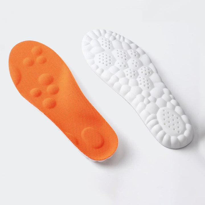 4D Insoles with Arch Support &amp; Cushioning | Acupressure Points | Breathable for Everyday &amp; Sports | EU 35–46