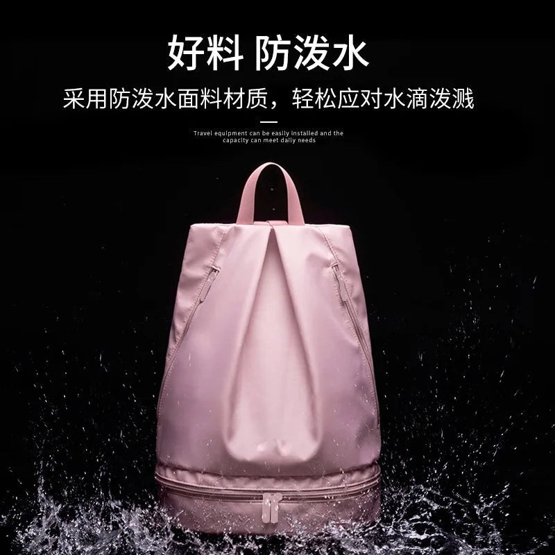 Sport Rucksack wasserabweisend | Fitnessrucksack mit Nass-Trocken-Fach &amp; 20–35 L Stauraum für Sport, Schwimmen &amp; Reisen