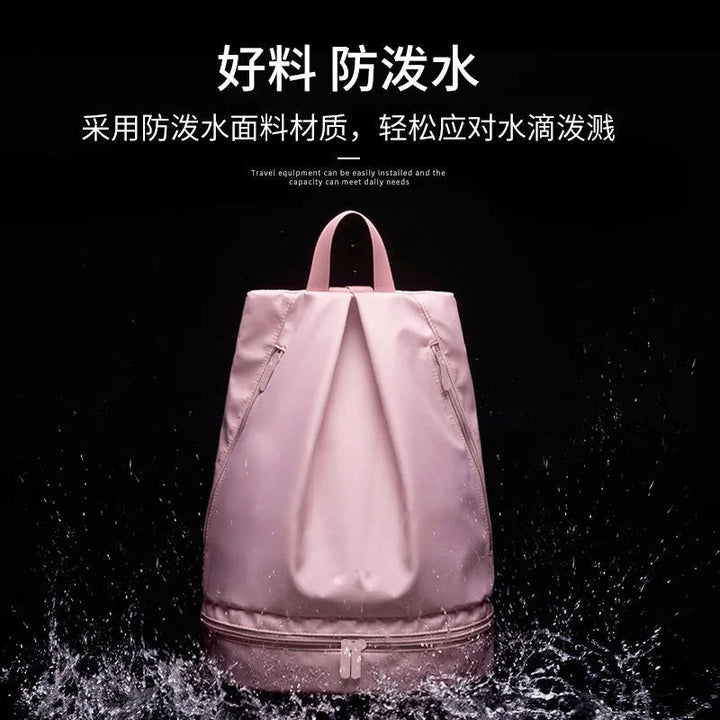 Sport Rucksack wasserabweisend | Fitnessrucksack mit Nass-Trocken-Fach &amp; 20–35 L Stauraum für Sport, Schwimmen &amp; Reisen