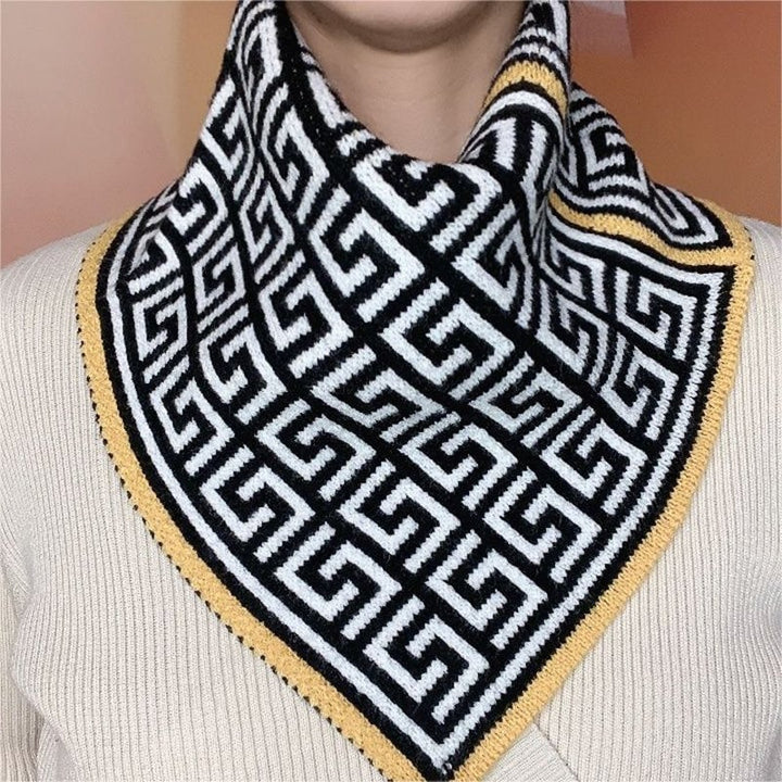 Damen Dreieckstuch | Weicher leichter Strickschal mit vielseitiger Passform für Herbst und Winter