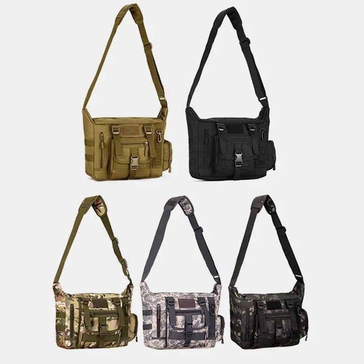 Herren Umhängetasche | Crossbody Tasche mit mehreren Fächern und Laptopfach